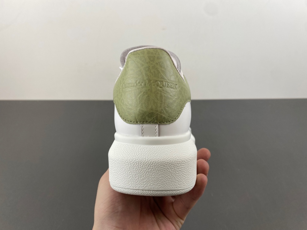 Alxndr McQN sneakers white green
