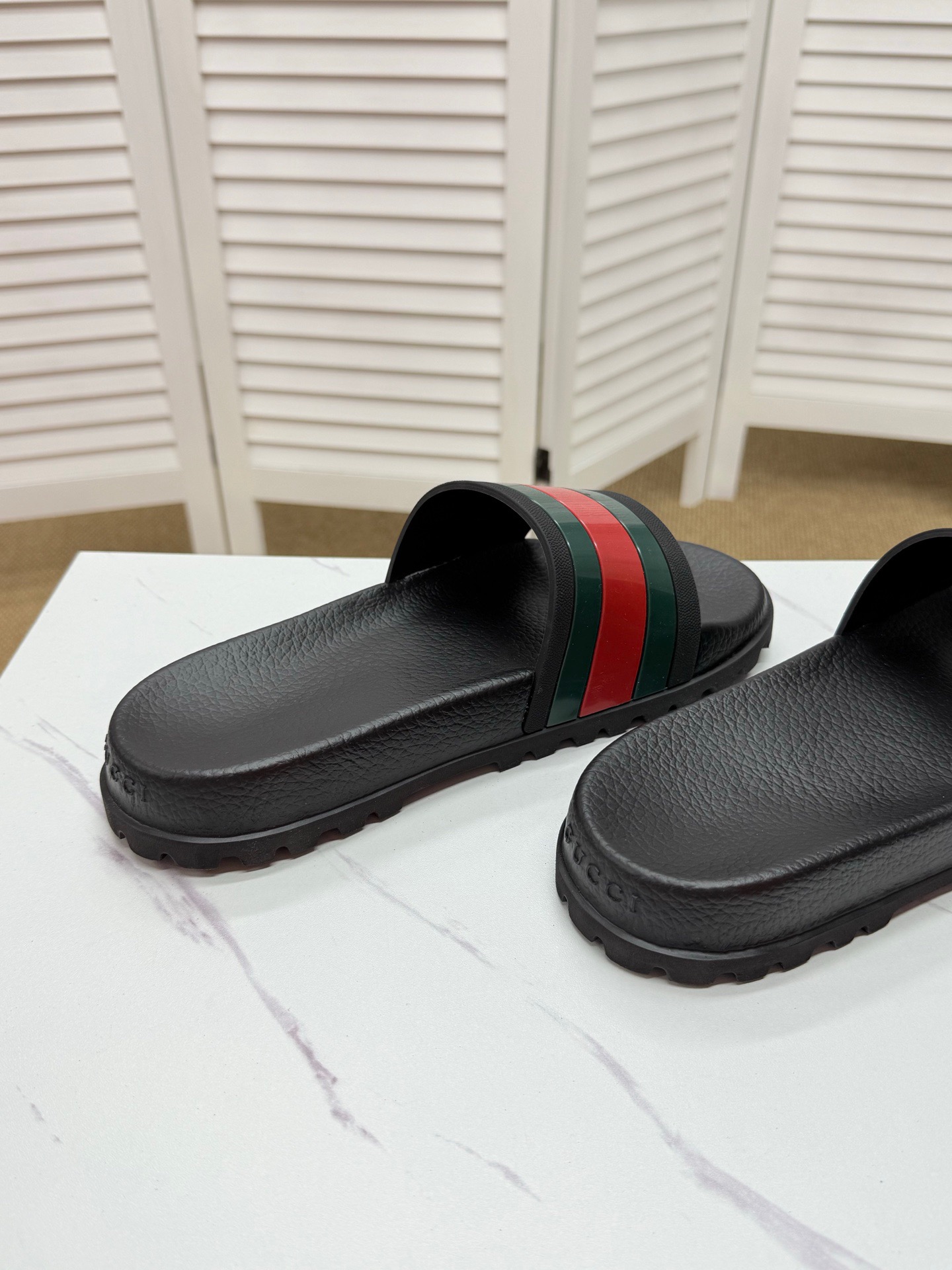Guccii1 Web Slide Sandal