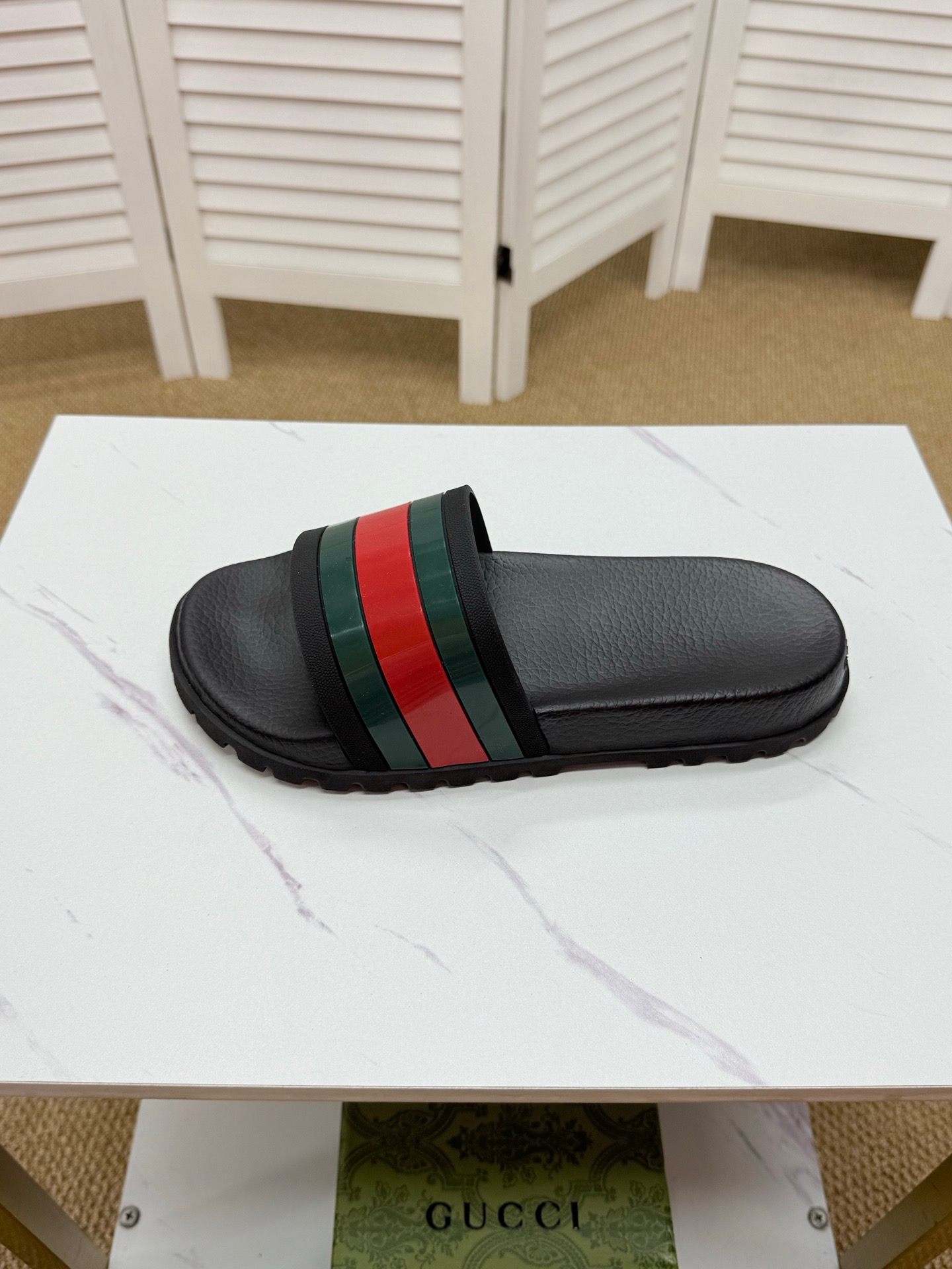 Guccii1 Web Slide Sandal