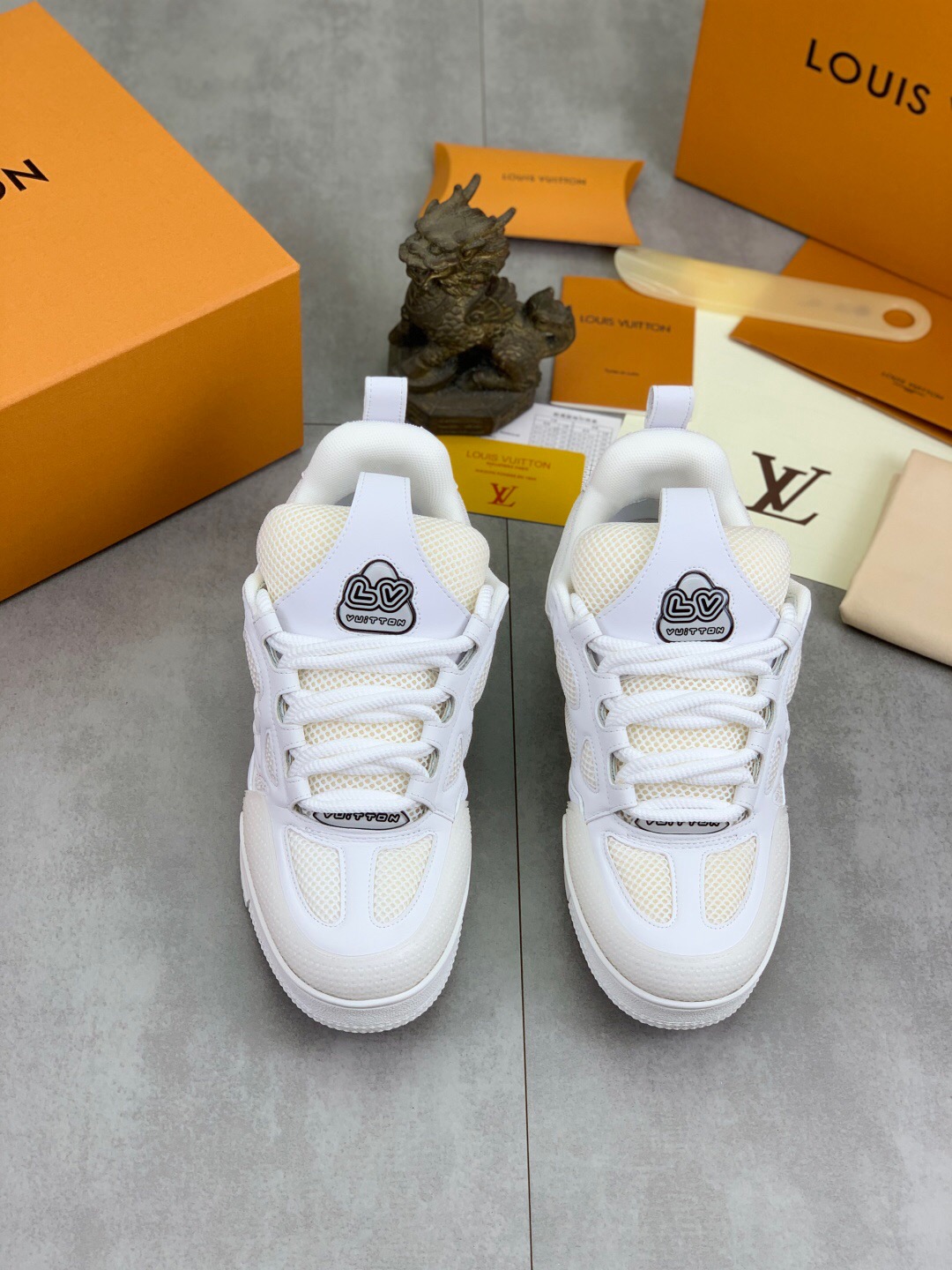 Louis Vuitton Skate white sneaker