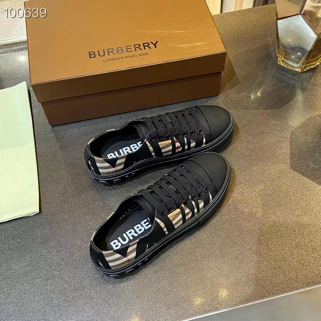 Burberry black shoes