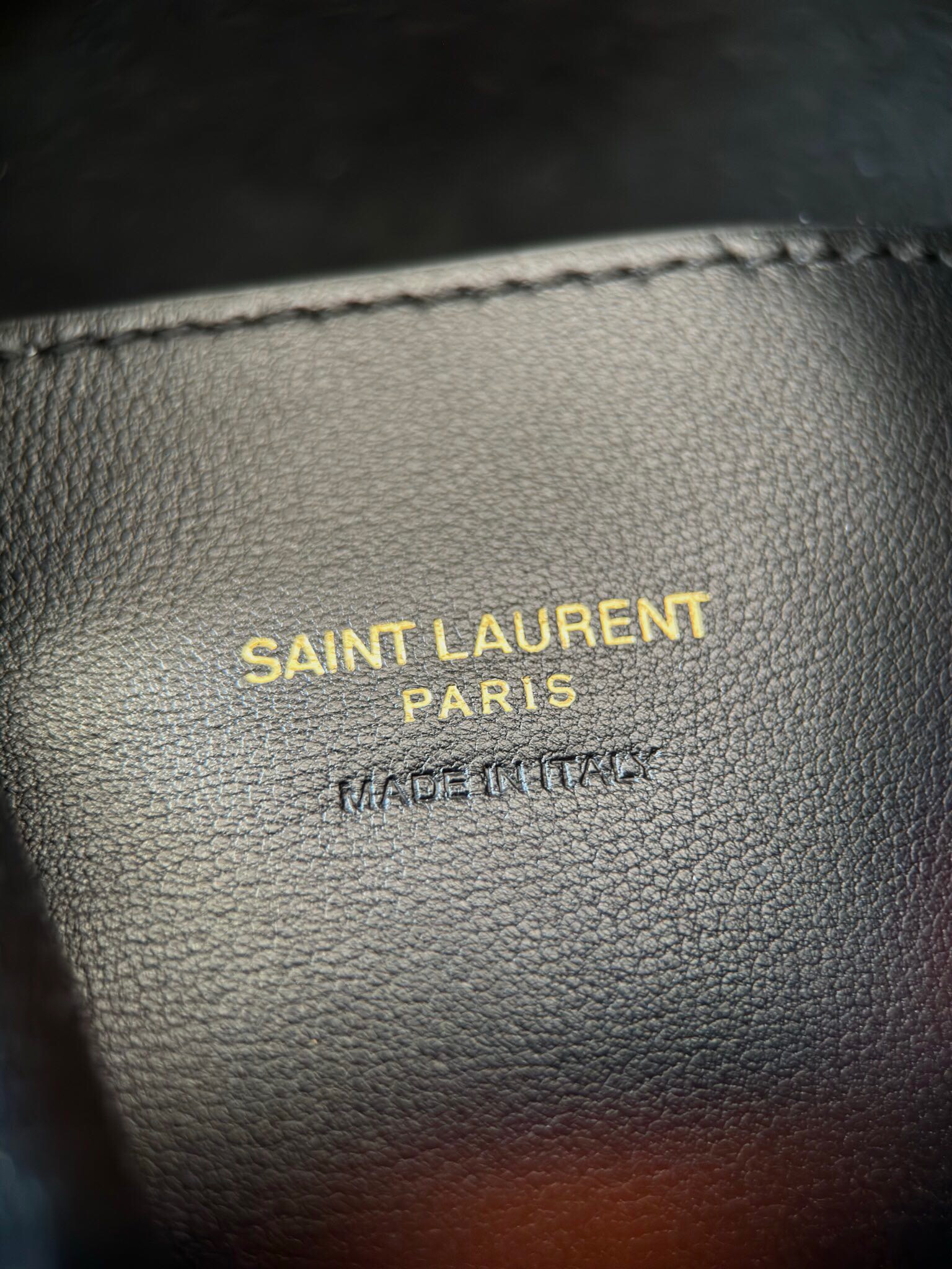YSL black bag 16*19*6cm