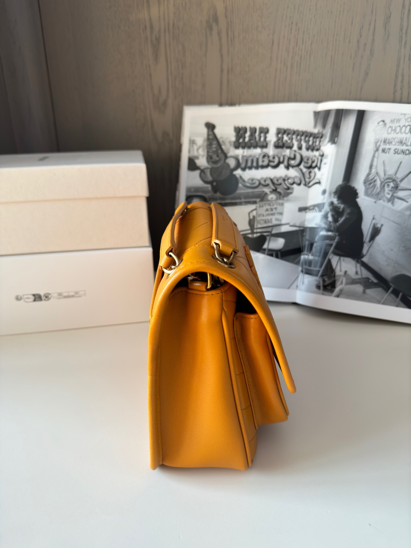 YSL brown bag -timstar