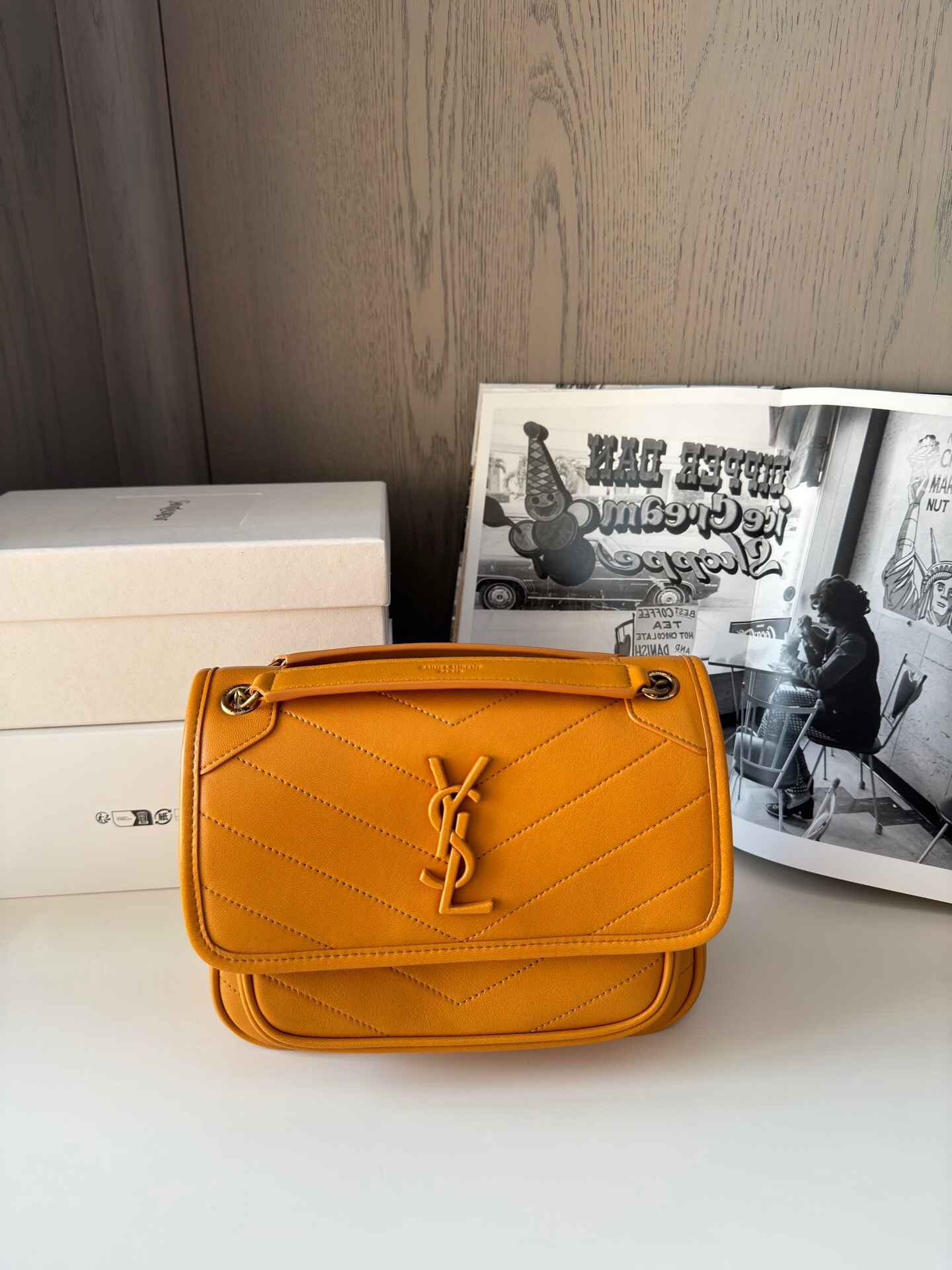 YSL brown bag -timstar