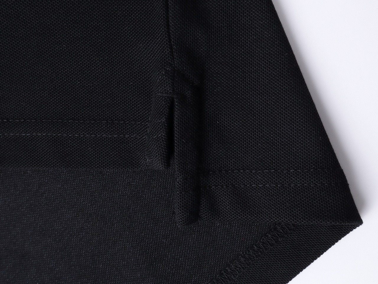 Burberry black polo shirt