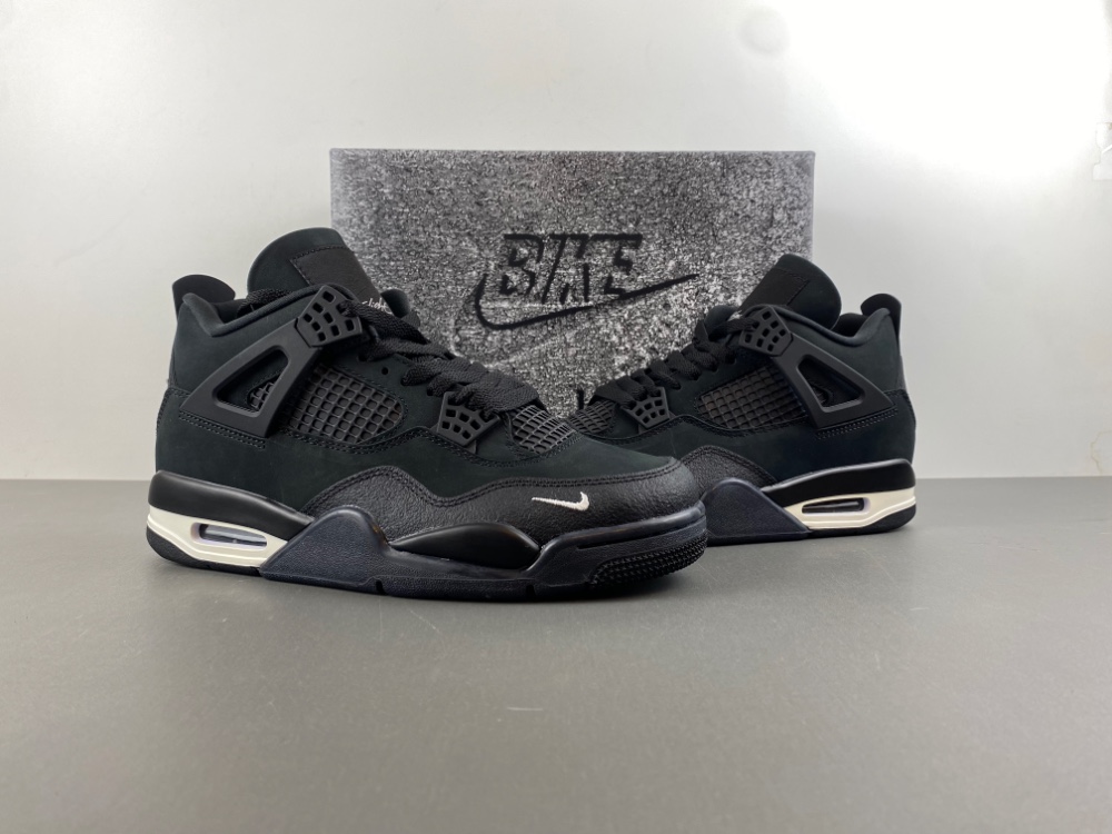 Air Jordan 4  Nigel Sylvester black HF4340-001