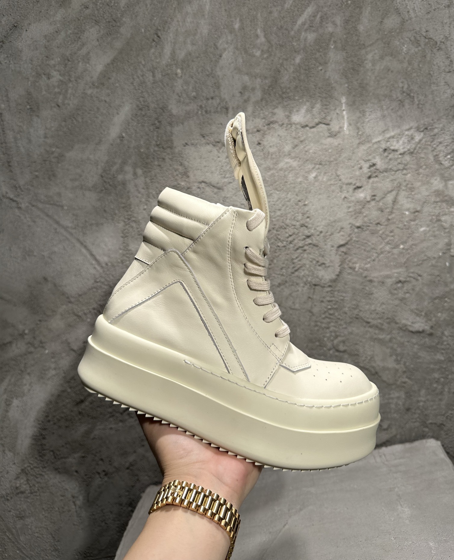 Rick Owens white sneakers 02