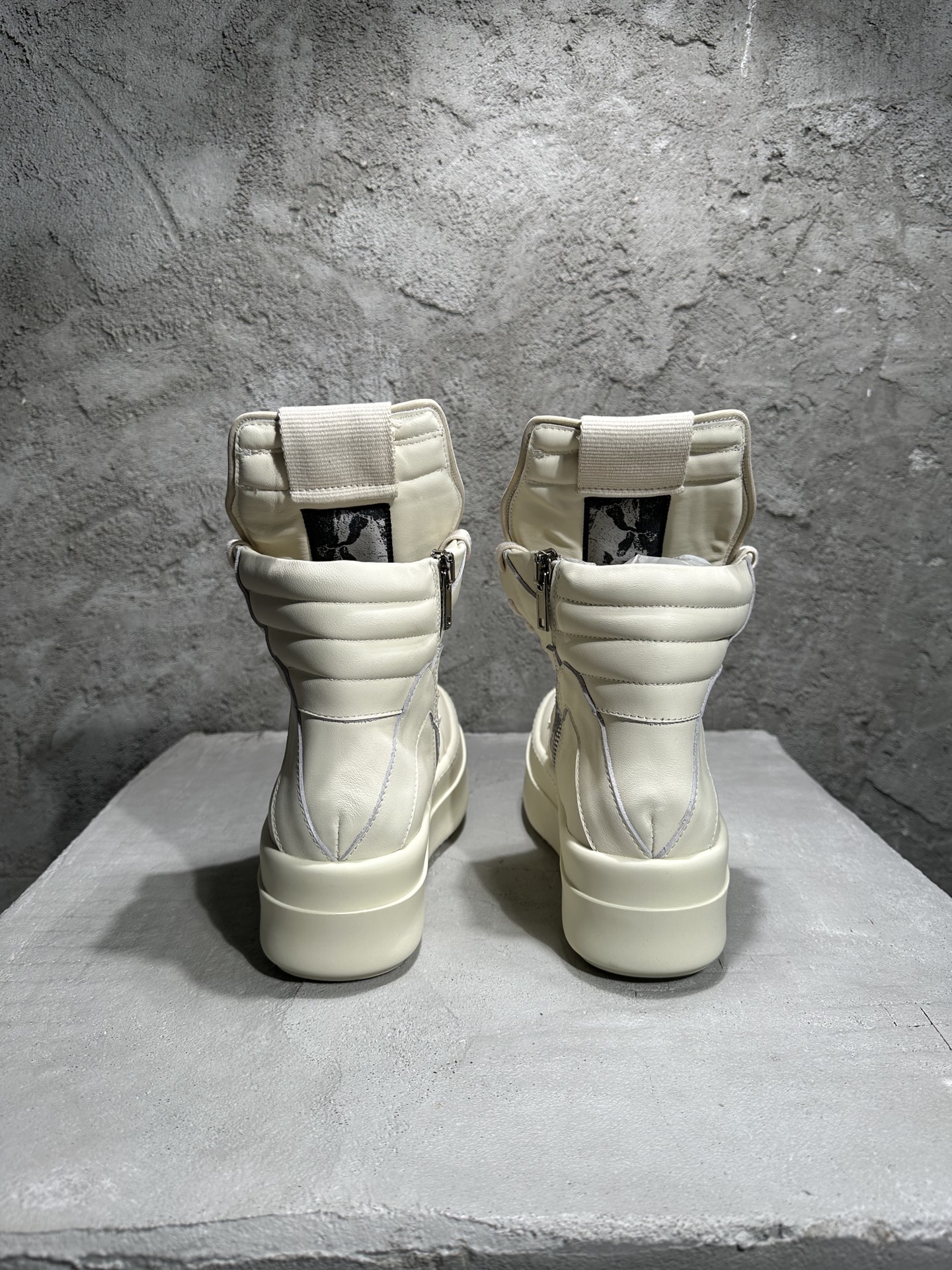 Rick Owens white sneakers 02