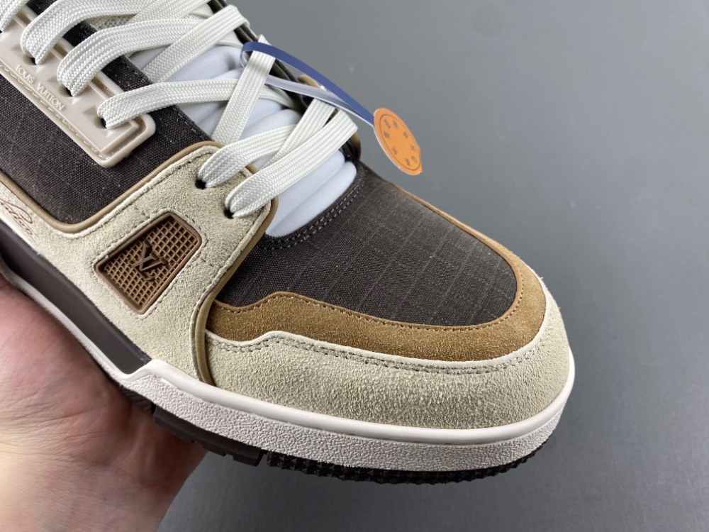 Louis Vuitton LV trainer Beige Coffee