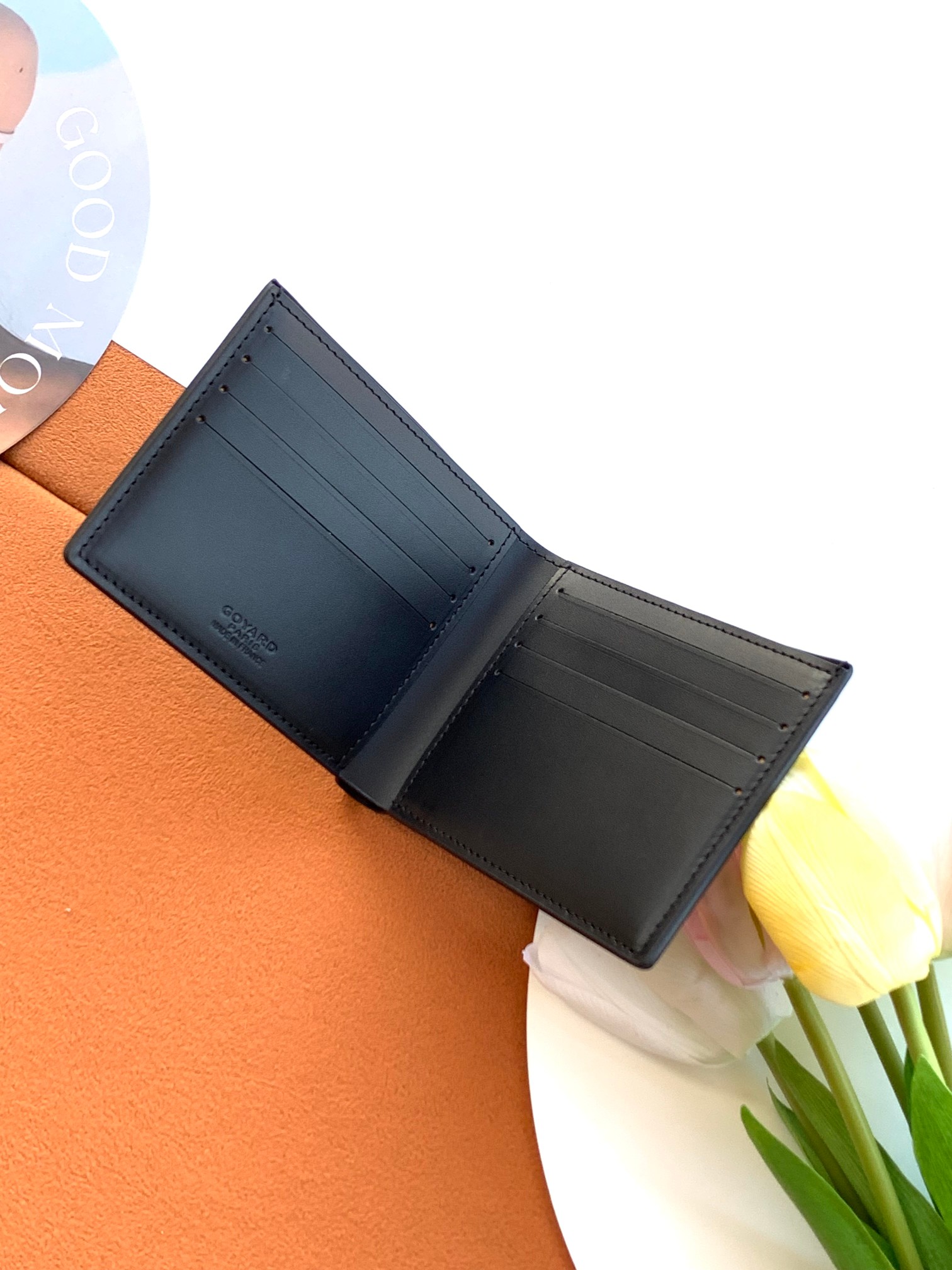 Goyard wallet black