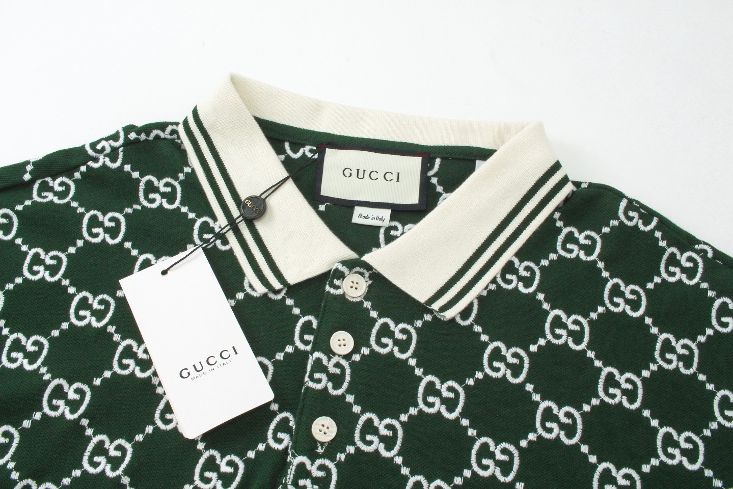 Gucci green Polo shirt