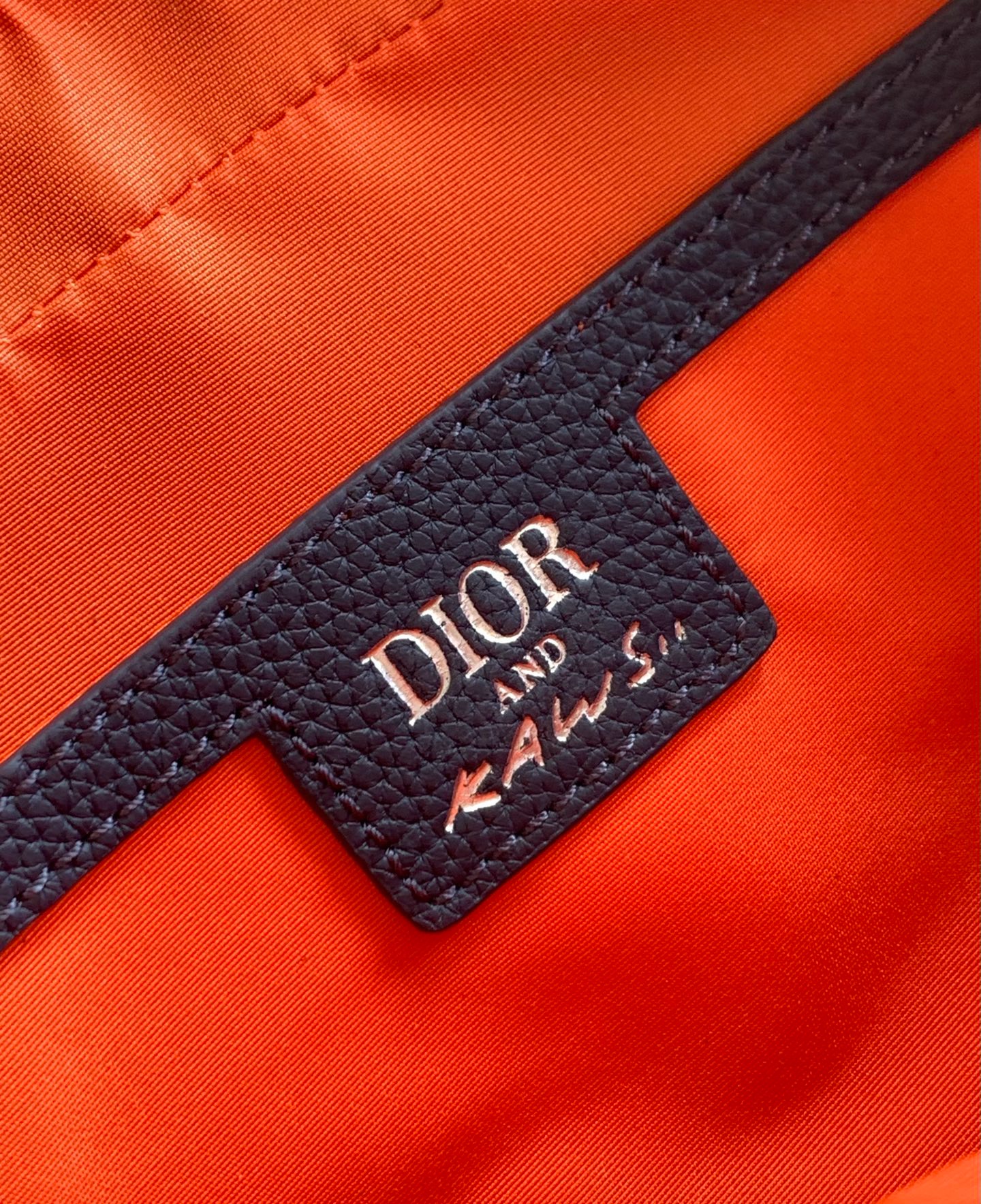 Dioor AND KAWS bumbag 2ESWS034OYY_H95844 bule