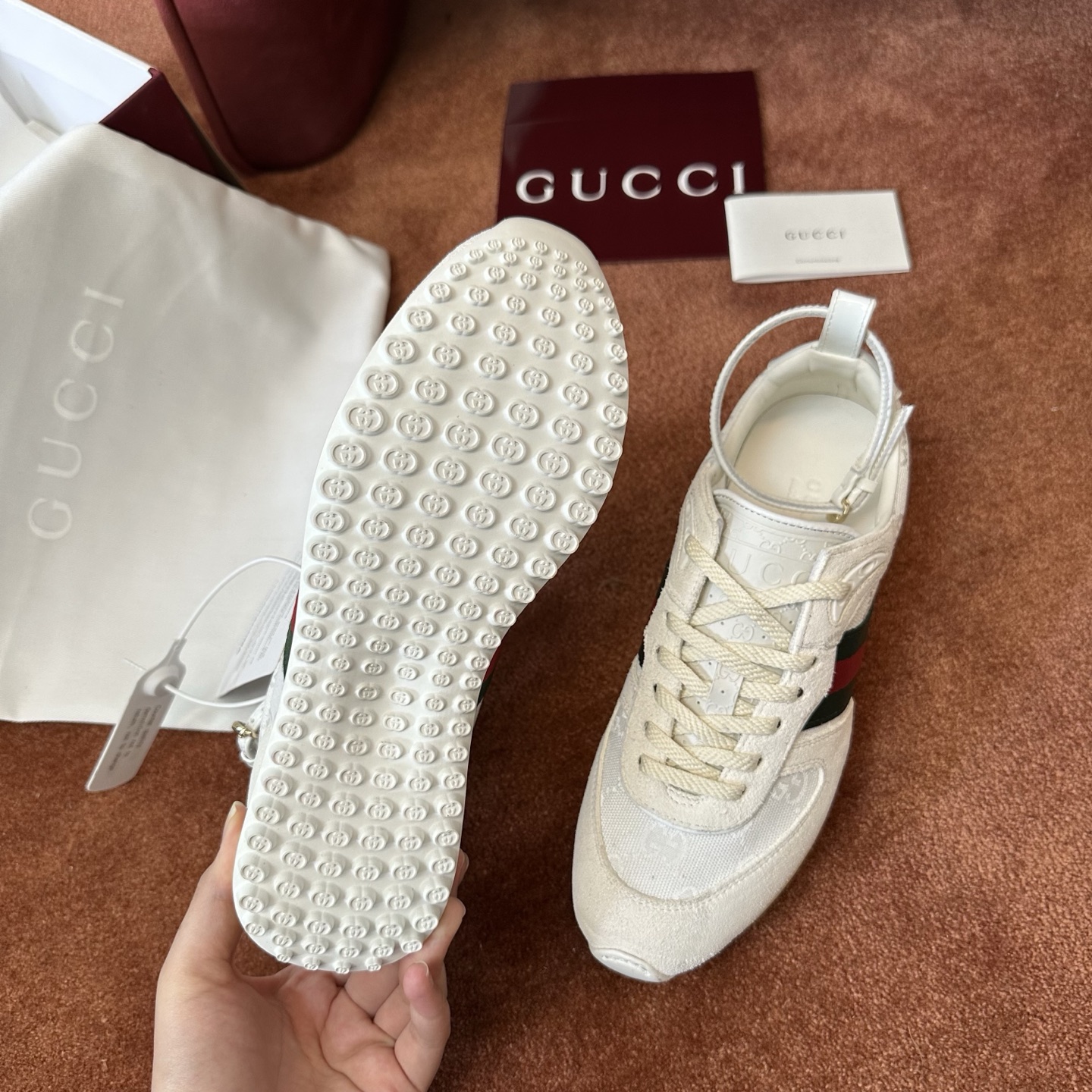 Gucci Re Motion white sneaker