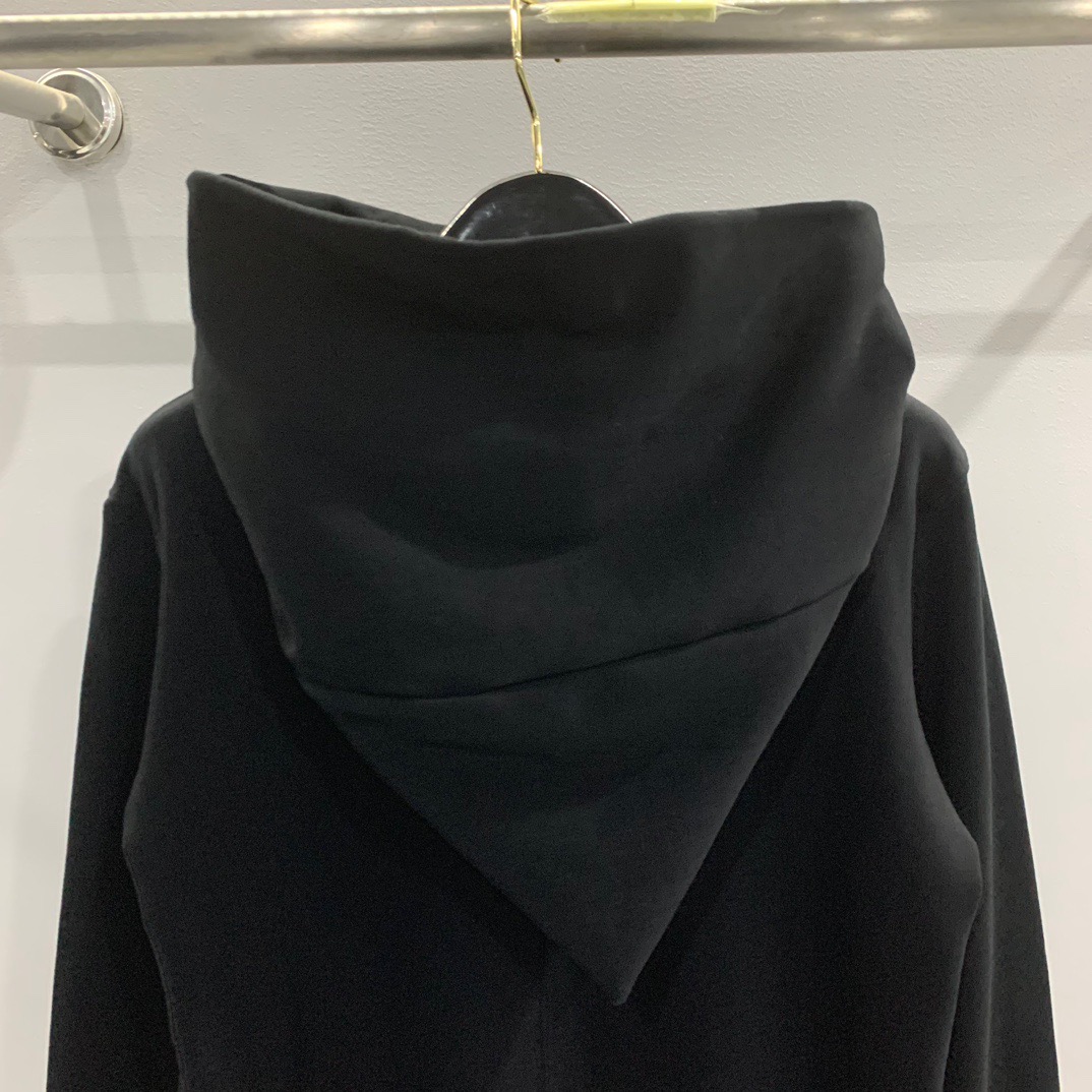 Rick Owens DRKSHDW Mountain Hoodie black