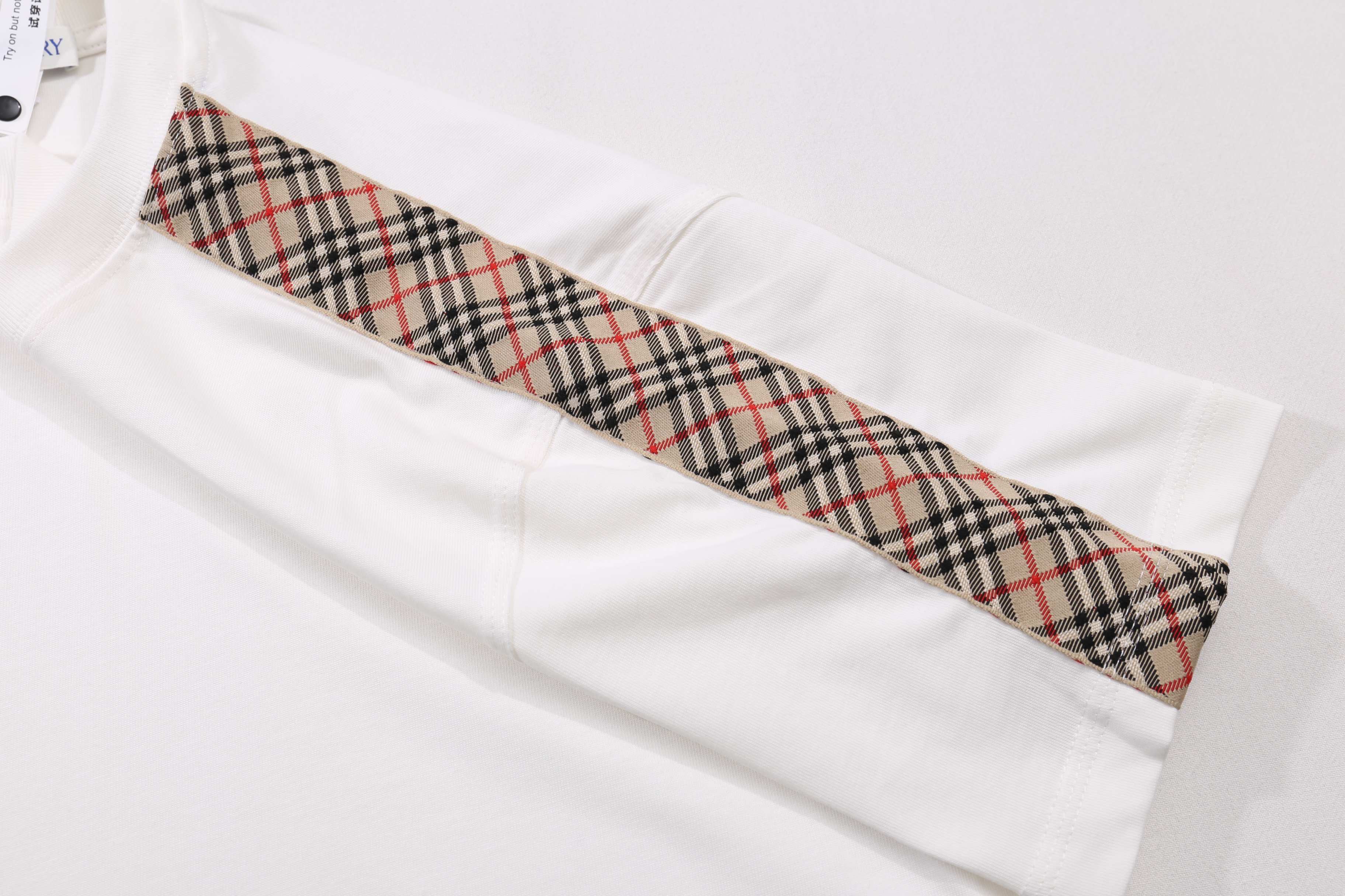 Burberry white t-shirt 01