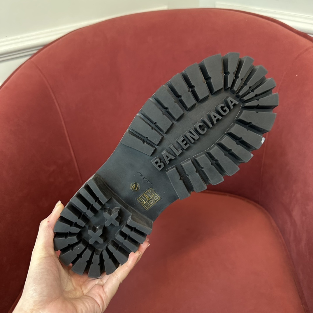 Balenciaga black boots