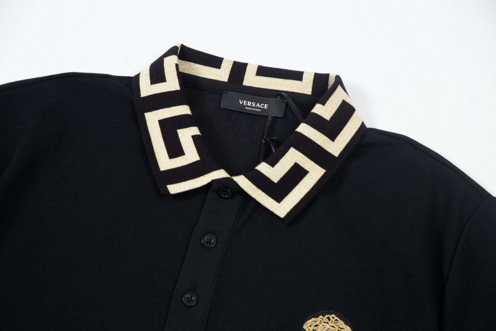 VERSACE Greca Polo Shirt