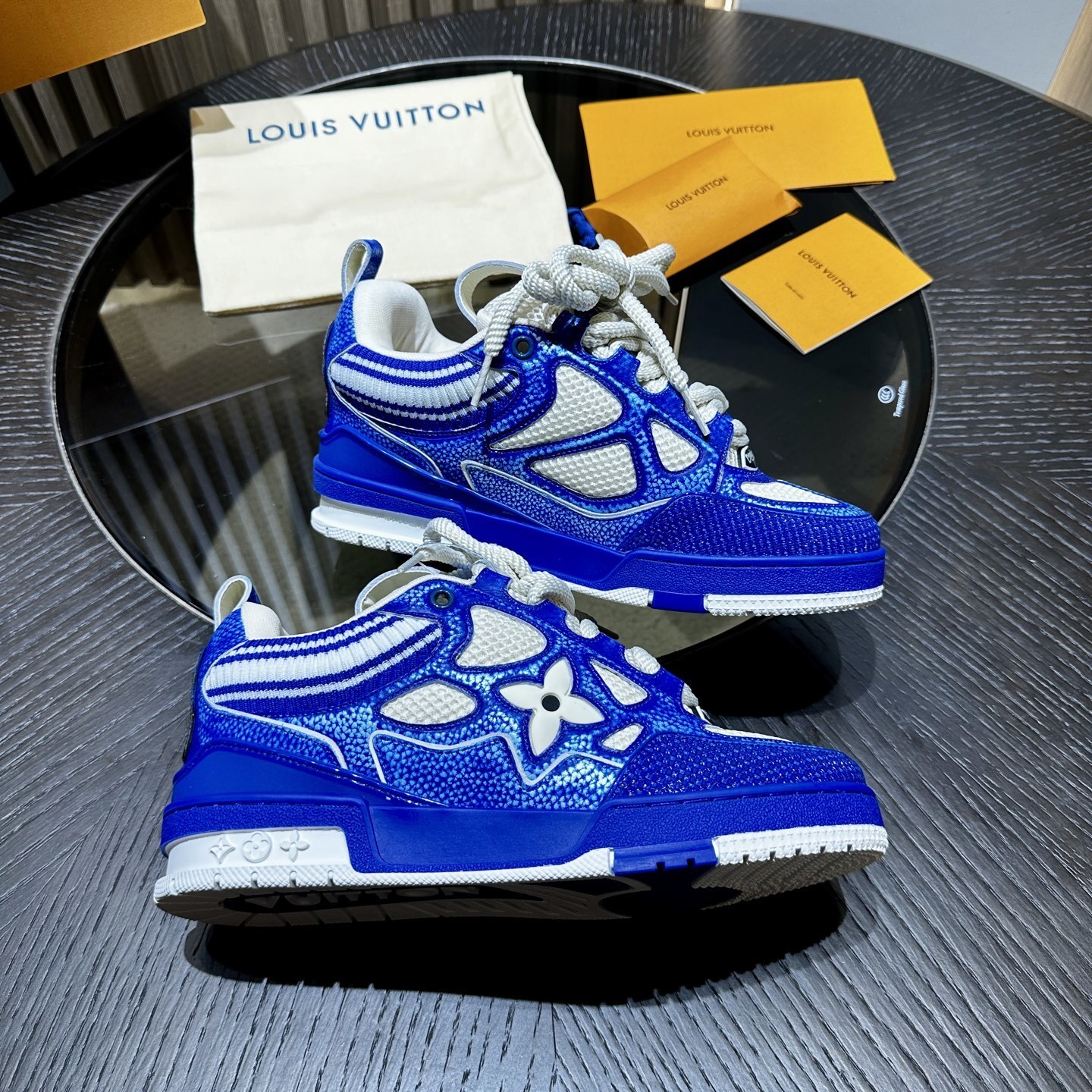 Louis Vuitton LV Skate blue sneaker 03