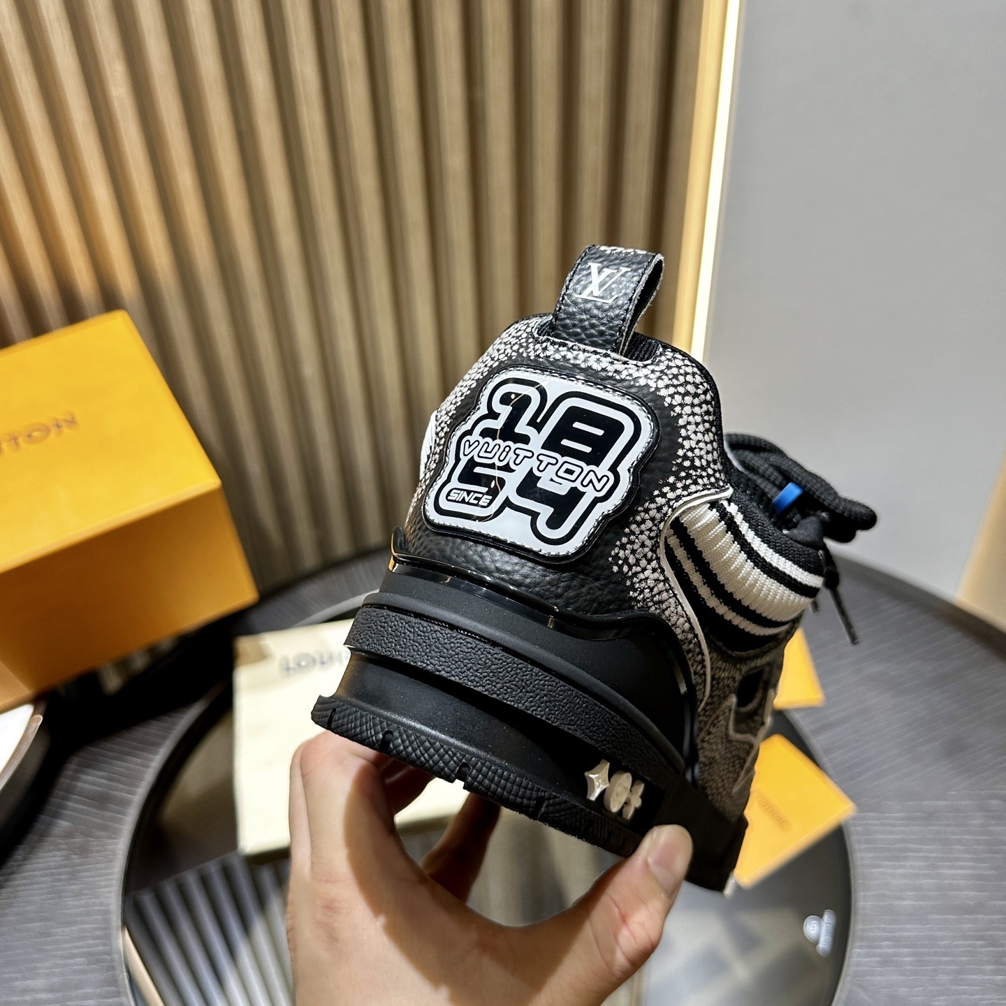 Louis Vuitton LV Skate black sneaker 05