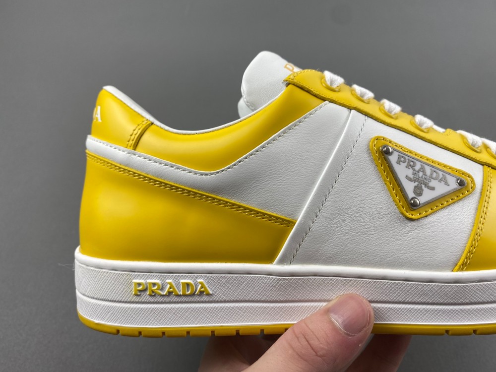 Prada sneaker white yellow