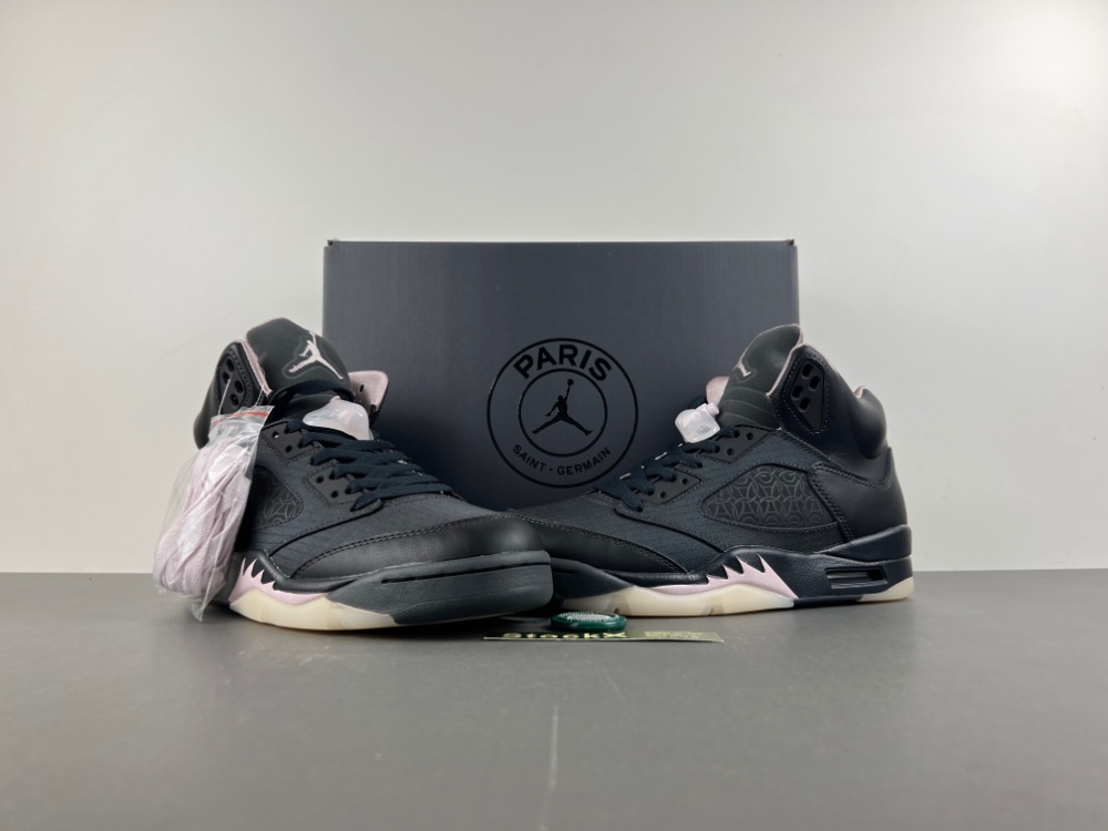 PSG x Air Jordan 5 “Off Noir” 2025 HQ3004-001