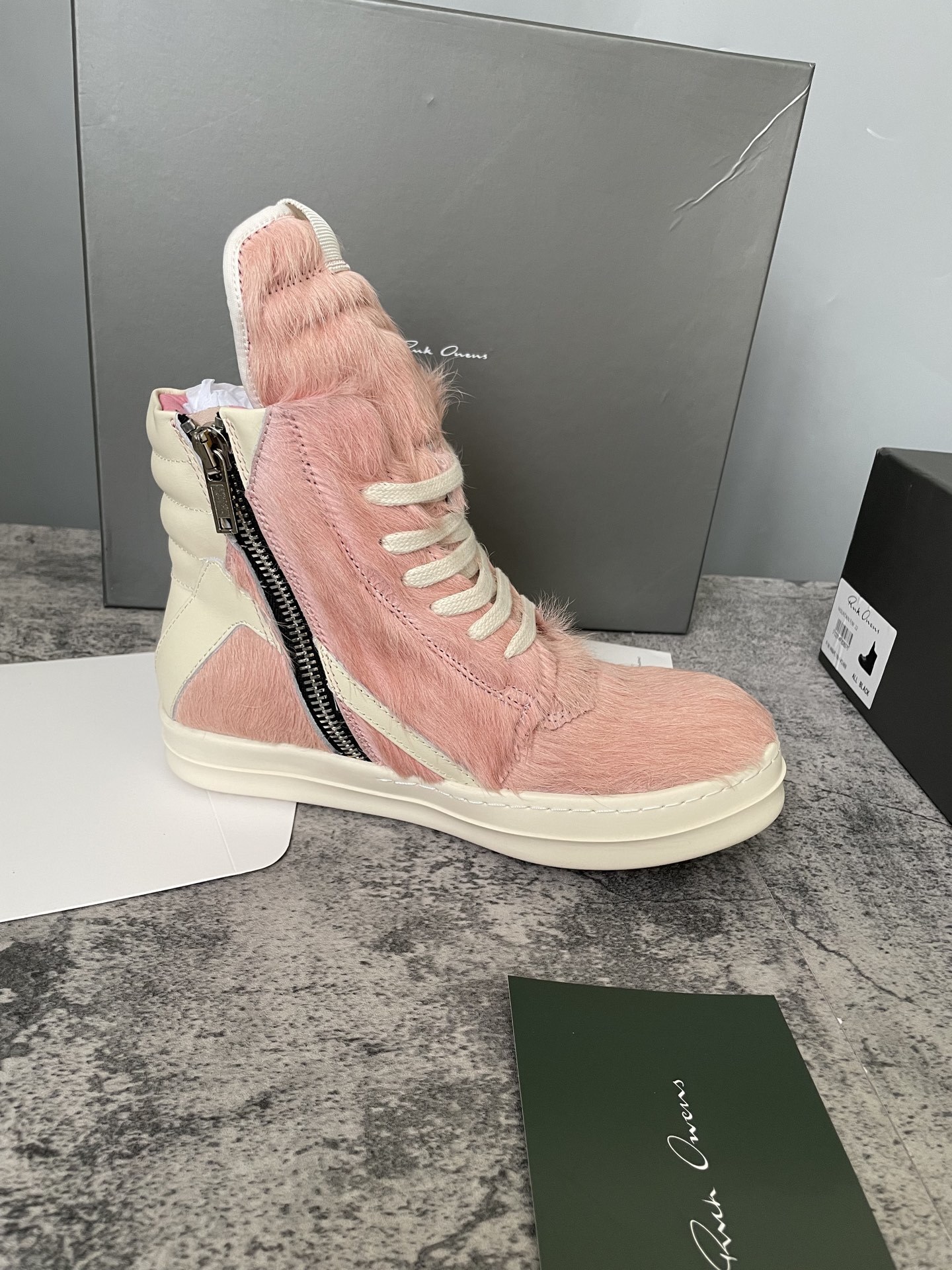 RICK OWENS 2025ss RO new pink sneakers 03