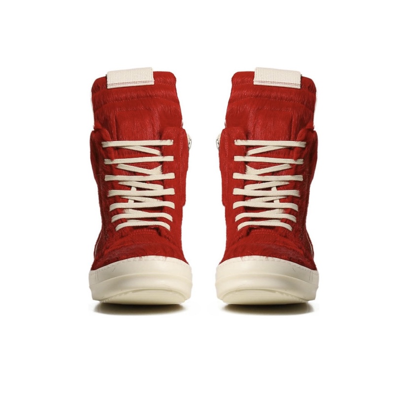 RICK OWENS 2025ss RO new red sneakers 04