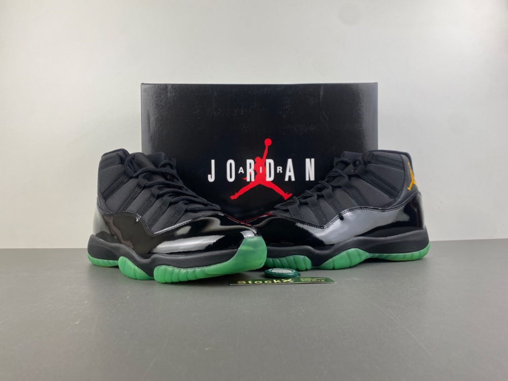 Air Jordan 11 Retro black green CT8012-037